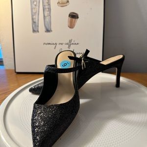 🆕Stuart Weitzman Black Shimmery Heels